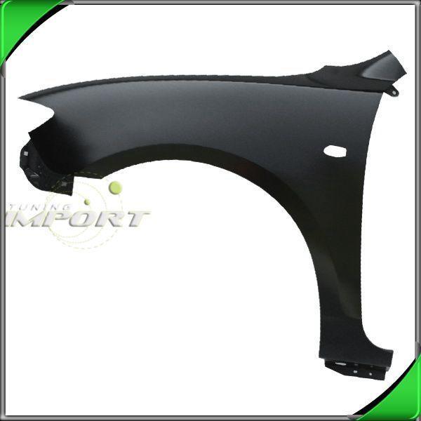 2004-2009 mazda mazda3 left front fender primed black steel replacement lh new