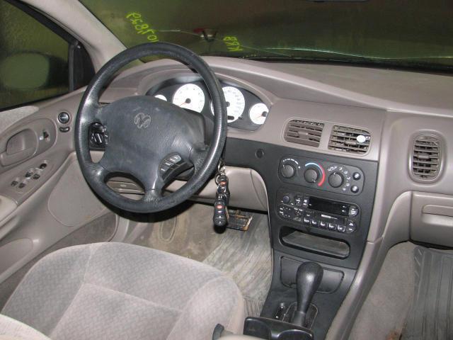 2001 dodge intrepid front passenger seat belt & retractor only gray