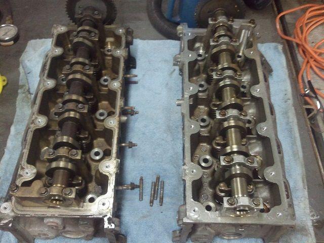 Ford mustang gt 4.6 heads windsor oem aluminum sohc  