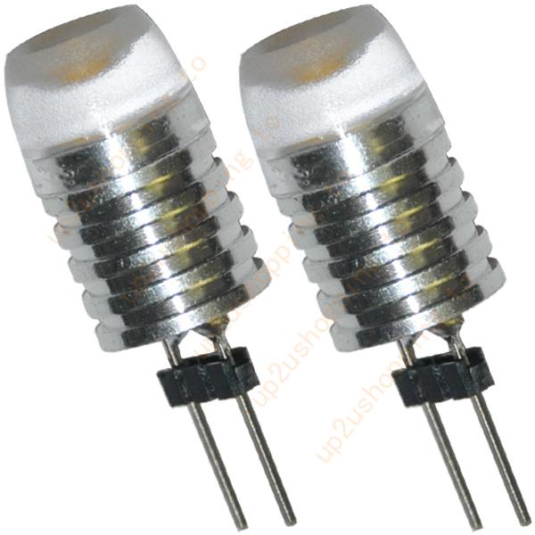 2 x 1.5w high power g4 smd led landscaping marine light bulb lamp warm white new