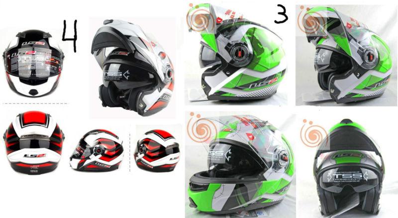 Ls2 ff370 flip up  motorcycle helmet size: l xl xxl