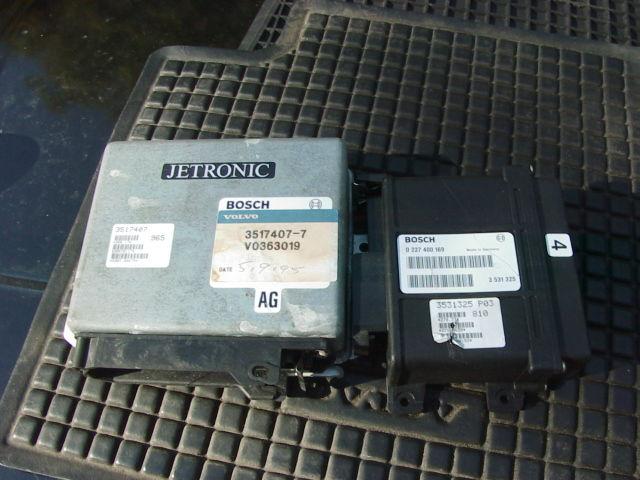 Volvo fuel & ignition computer set for 1989-1993 240's 