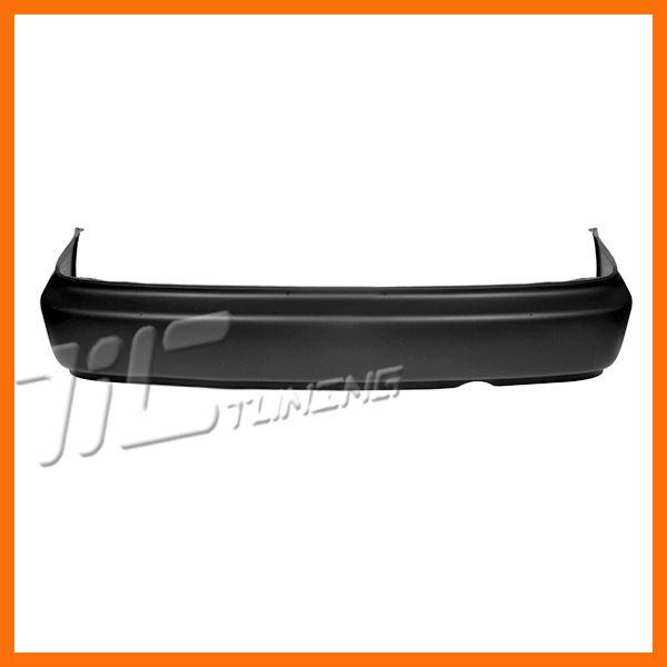 Rear bumper primered facial cover fascia plastic 96-98 honda civic 2/4dr usa/can