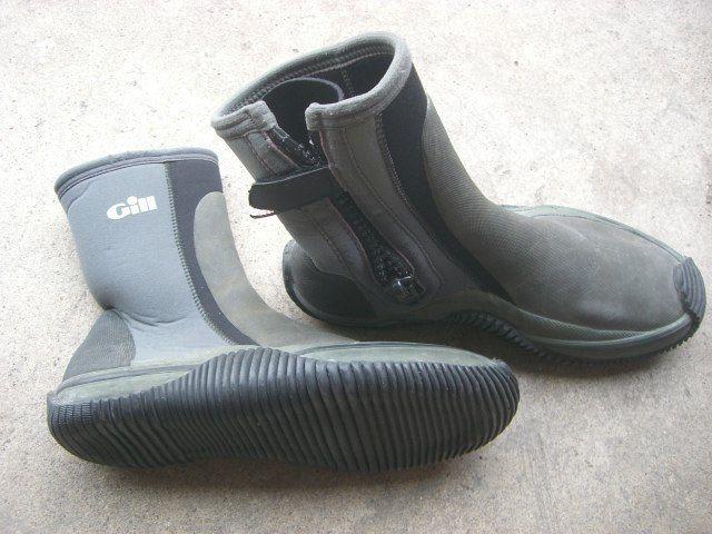 Gill neoprene sailing boots marked as size 10. fits size 8 1/2 - 9 mens