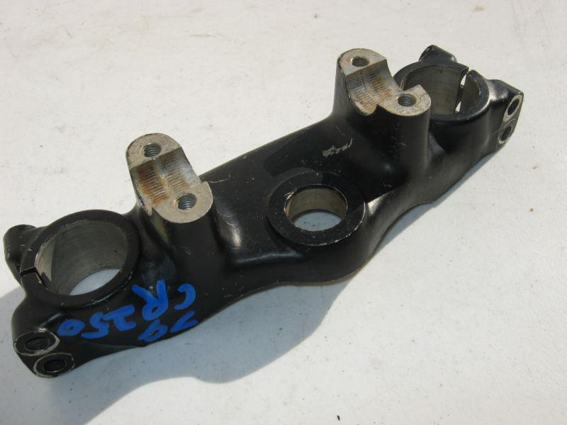 Honda cr125 cr250 1978-1980 top triple tree steering bridge handlebar clamp 