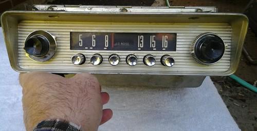 1956 ford car truck radio