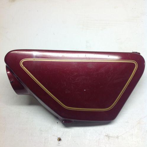 1977 yamaha xs750 triple left side cover side plate