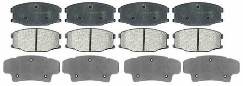 Raybestos atd734m brake pad or shoe, rear-advanced technology brake pad