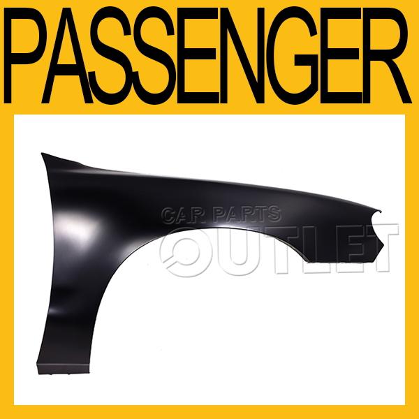 99-05 pontiac grand am front fender primed black steel replacement gm1241264 new