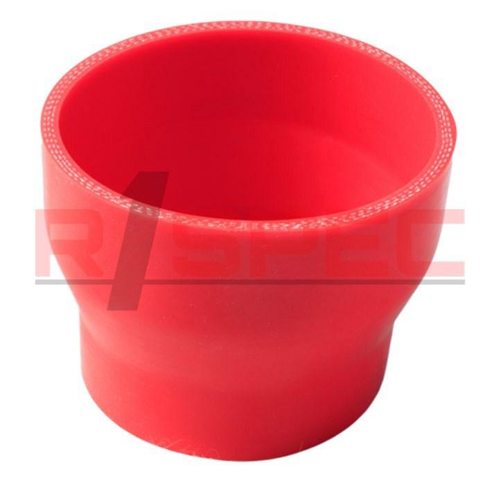 Universal red 3.0'' to 3.75'' 3-ply reducer silicone hose coupler 76mm to 95mm