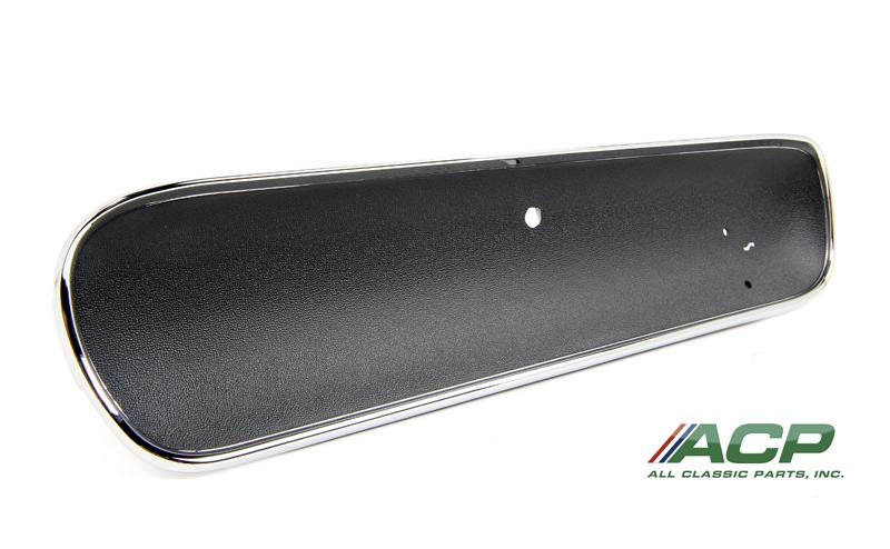 Ford mustang 65 glove box door standard black curved