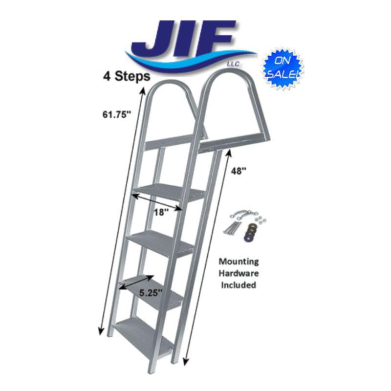 4 step pontoon ladder / boat ladder / ladders