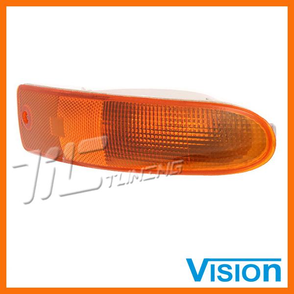 00-02 mitsubishi eclipse gs gt rs spyder left l/h side bumper signal light lamp