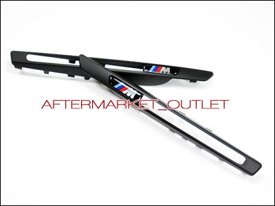 Aftermarket matte black side fender gills grilles vents - 2011 2012 bmw e71 x6m