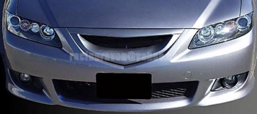 Mazda 2003-2005 mazda6 m6 6 atenza front bumper upper mesh grille