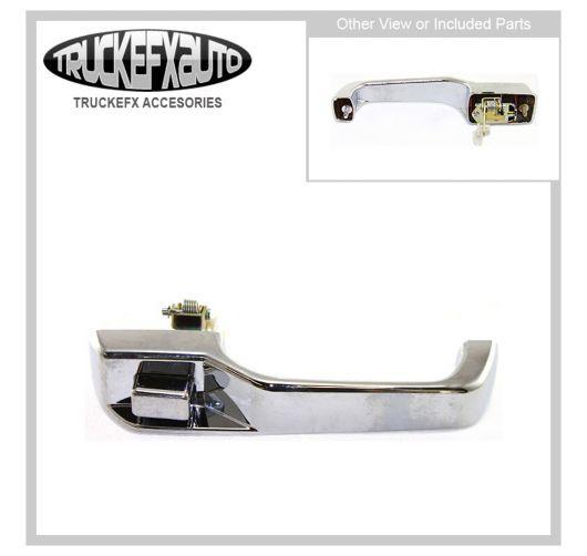 New left side outside rear door handle chrome driver lh hand grand cherokee