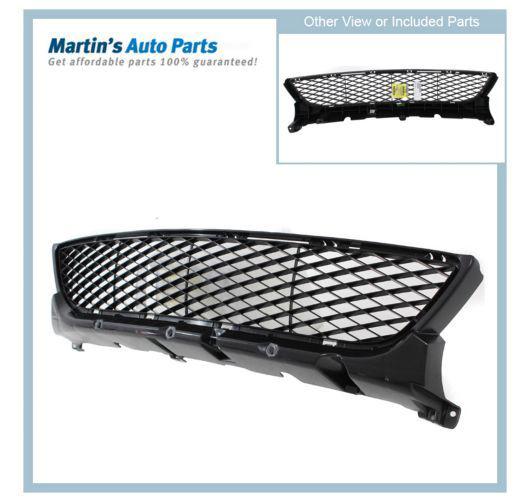 Primered new bumper grille front ma1036102c bn8v501t1b mazda 3 2006 2005