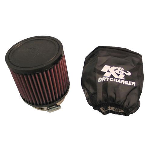 04-06 yamaha rhino 660 k&n filters cvt clutch filter w/ pre charger filter wrap