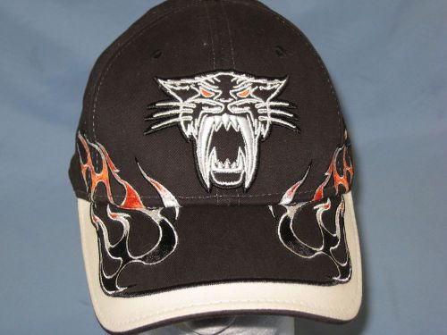 Arctic cat &#034;team arctic&#034; racing cap from arctic wear~osfa velcro strap~euc!