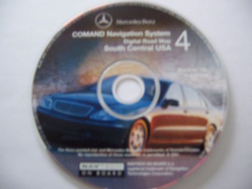 01 02 2003 mercedes benz c - class navigation cd disk 4 south central usa