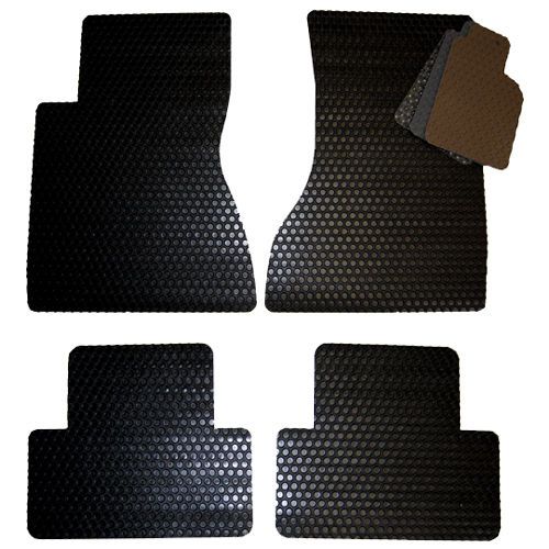 2003 - 2016 porsche cayenne s all-weather floor mats black tan grey