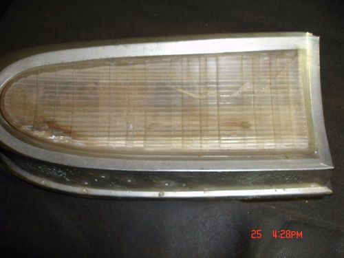 1962 mercury reverse light assembly left  -- c2mb-15a492-c &amp; lens sae-r-62my