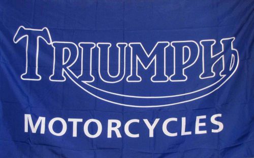 Triumph motorcycles 3&#039; x 5&#039; flag great indoor outdoor banner