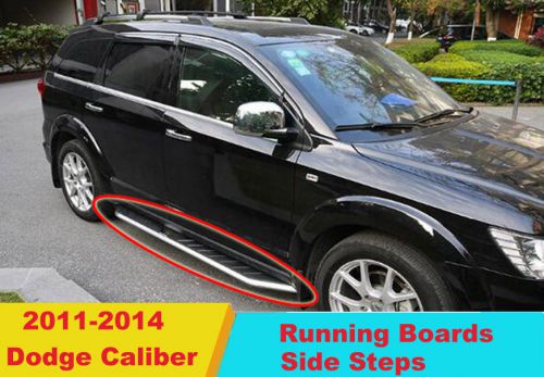 Fit for 2011-2014 dodge caliber transcender sport running boards side step set