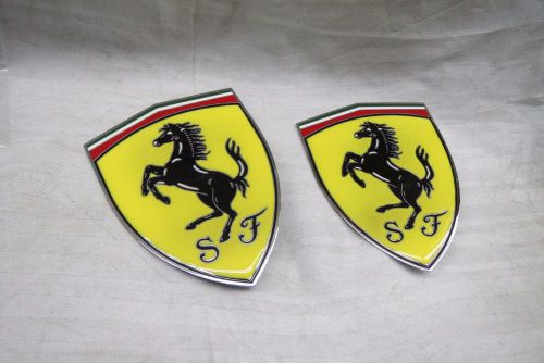 Buy Ferrari F430 F360 Scuderia Emblem Logo für den Kotflügel front ...