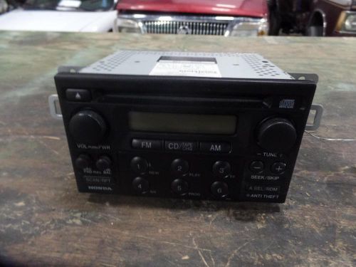 98 99 00 honda accord audio stereo radio am fm cd player unit 39100-s84-a210