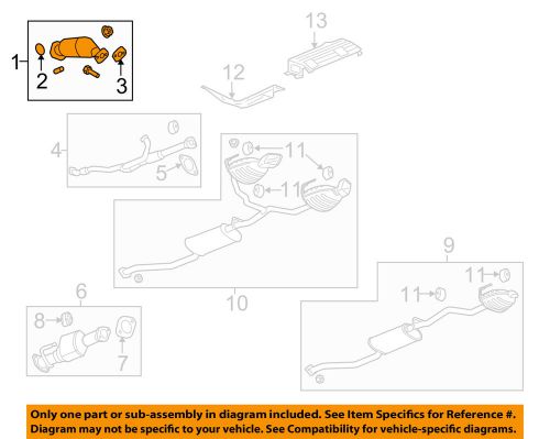 Gm oem-catalytic converter 15903506