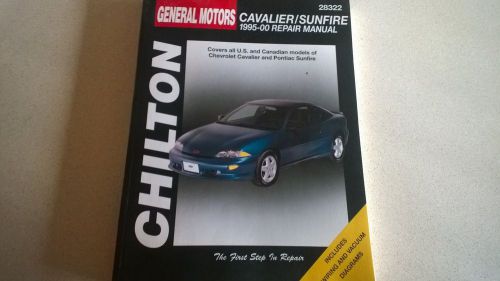 Chevrolet cavalier /pontiac  sunfire 1995-00 repair manual by chiltons