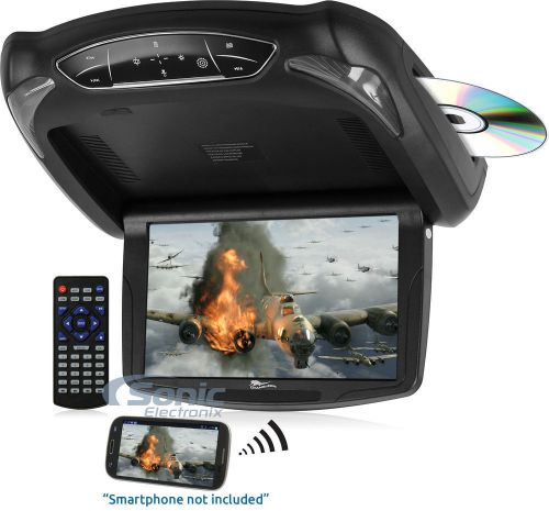 New! concept cfd135m 13.3&#034; flipdown video monitor with wireless screencasting