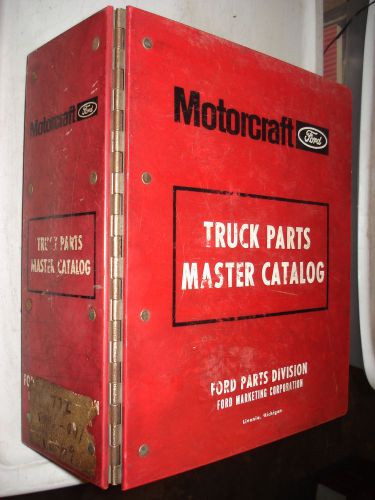 1964-1972 ford truck illustrations parts catalog original fomoco book rare book