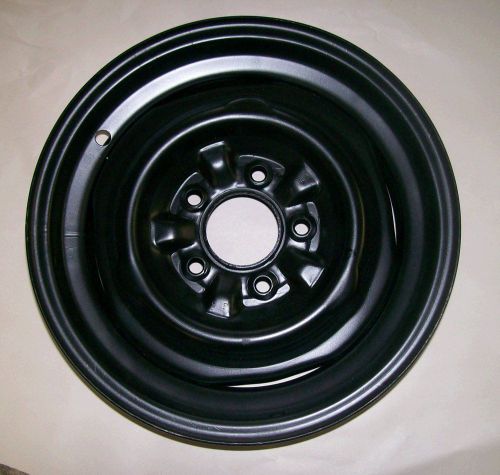 1956-60 corvette wheel 15&#034; x 5&#034; kelsey hayes nos gm dated 9-56