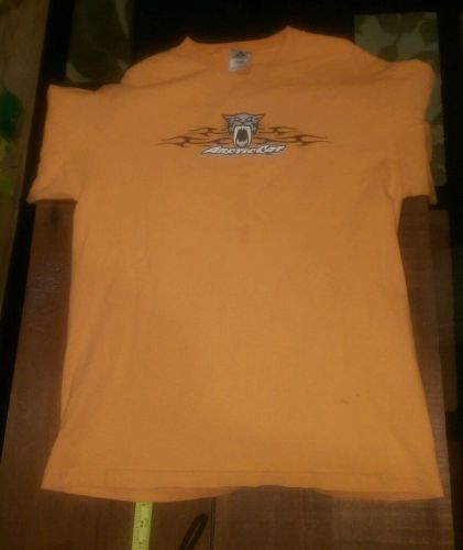 Vintage arctic cat s/s t-shirt orange large