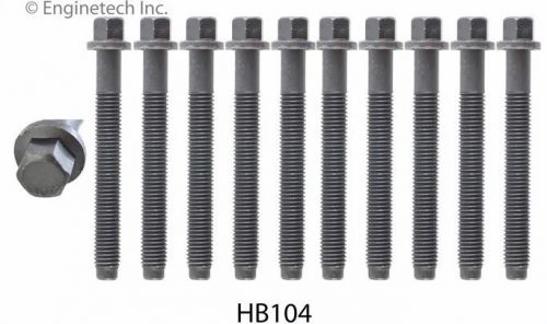 80-89 ford 140 2.3l &#034;t,w&#034; 8v turbo head bolt set