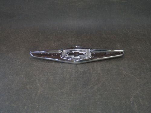 1949 chevrolet styleline fleetline coupe trunk emblem