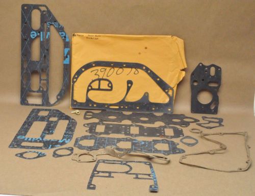 Nos omc outboard marine boat evinrude johnson powerhead gasket set kit 390078