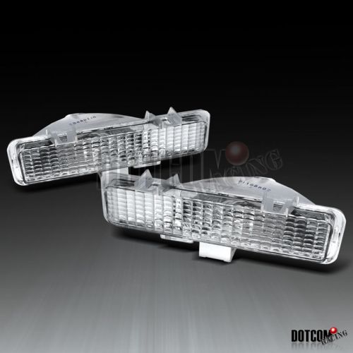 82-93 chevy s10 blazer/gmc jimmy bumper parking lights chrome