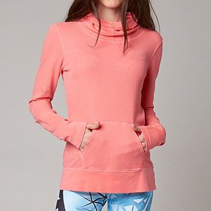 Fox racing beat womens long sleeve hoody salmon/orange