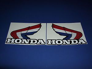 1985 honda atc 250r 2 pc decal cr emblem trx hrc 0em 125 350x 500 graphics