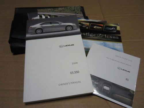 2008  lexus es 350 owners manual j0959