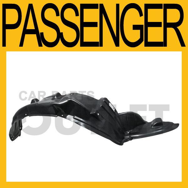 98 99 00 toyota corolla fender liner right to1247103 front inner splash shield