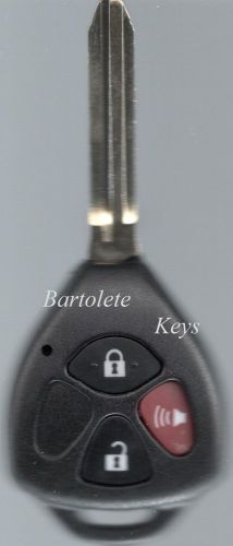 Remote key shell fits 2007 2008 2009 2010 toyota yaris