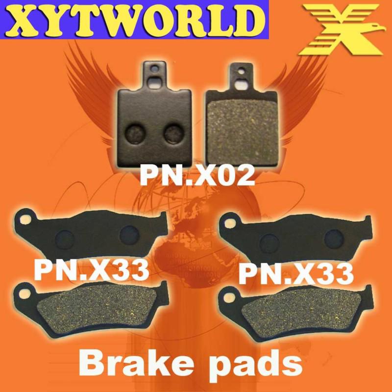 Front rear brake pads for ducati 620 multistrada twin disc 2005-2006