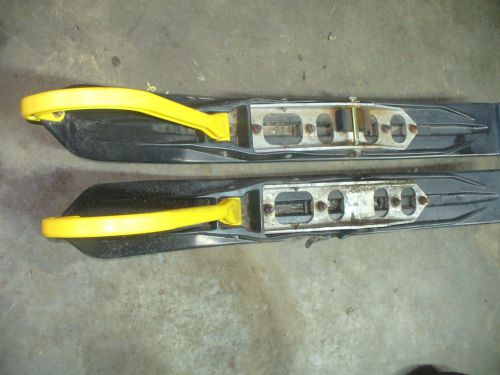 Arctic cat f5 f6 f7 firecat skis ski black runner runners sabercat 2004 2005