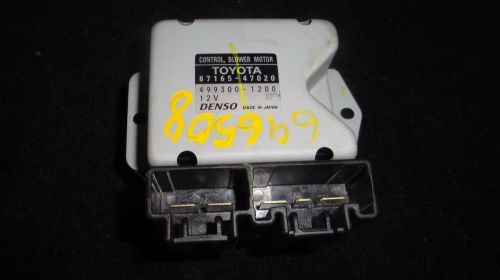 04 05 06 07 08 09 toyota prius blower control module 87165-47020