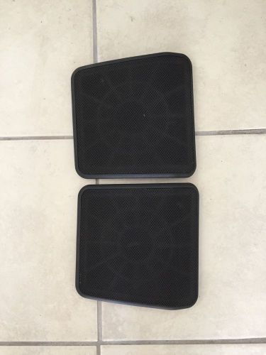 Bmw e36 m3 rear speaker grills set of 2 325i 328i oem black cover