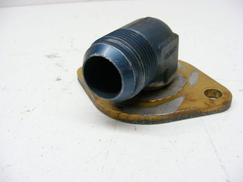 Alum #16 water outlet for intake radiator hose  race nascar allstar 041516-18